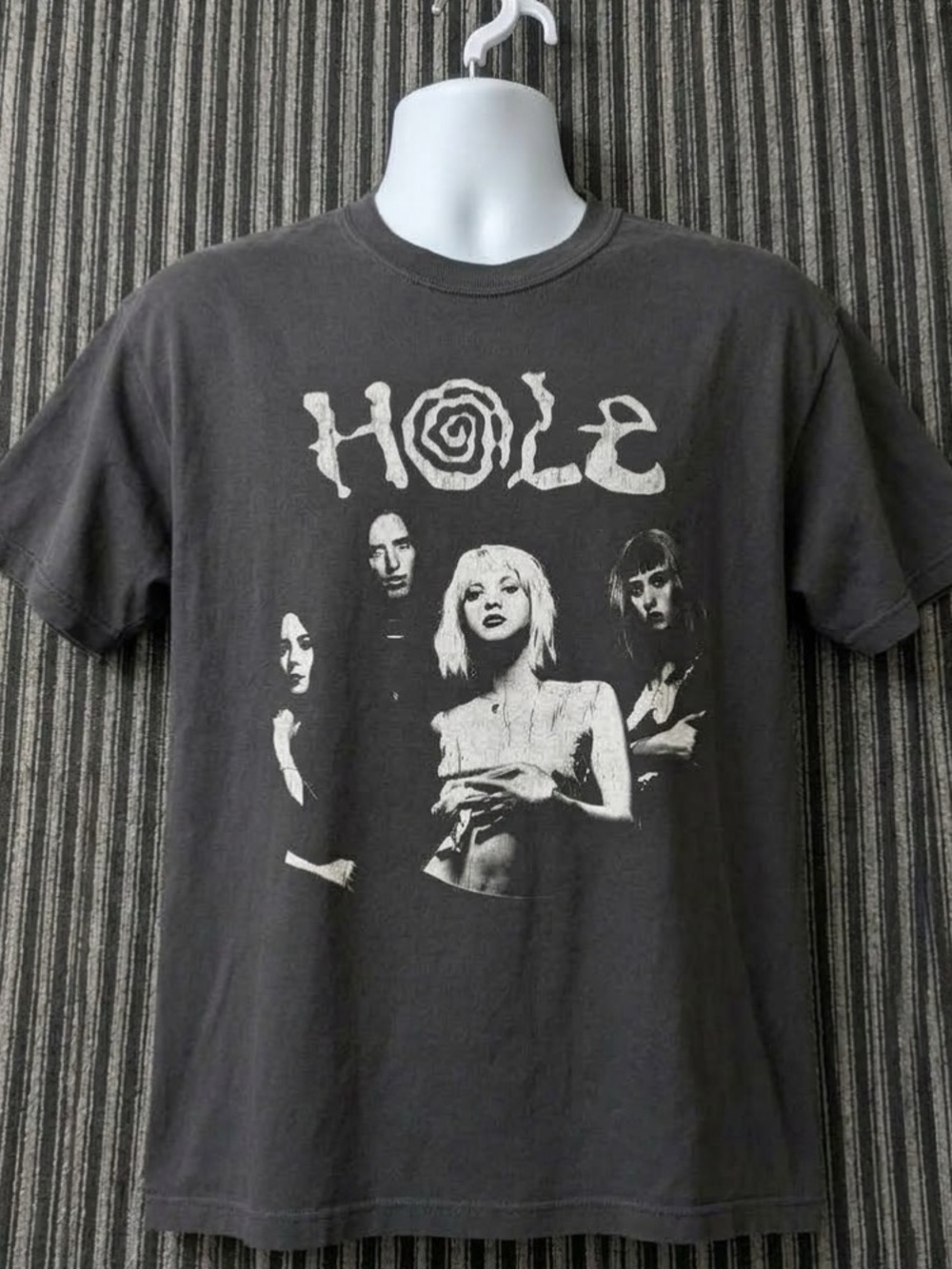 Hole Band Courtney Love Graphic Rock T-Shirt Gildan 5000 Heavy Cotton Unisex Tee